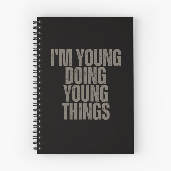 Item preview, I'M YOUNG DOING YOUNG THINGS Shirt Funny Christmas Gift Idea designed and sold by WeirdlyRare.