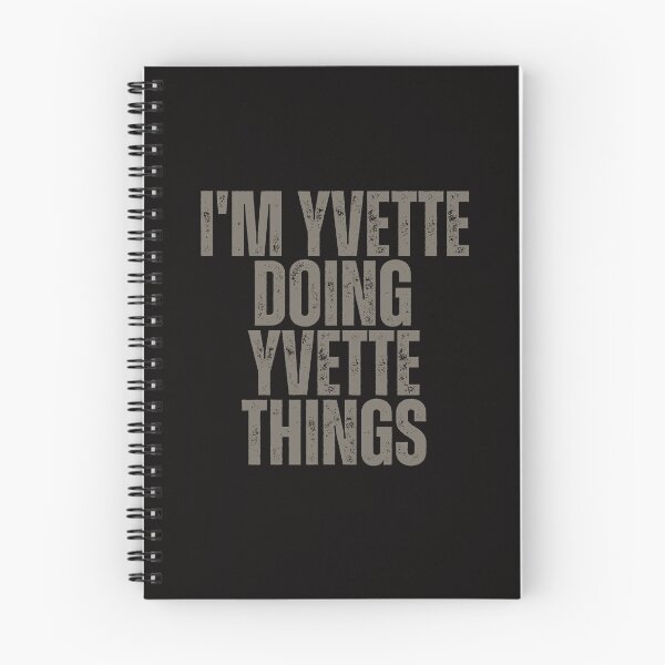 Item preview, I'M YVETTE DOING YVETTE THINGS Shirt Funny Christmas Gift Idea designed and sold by WeirdlyRare.