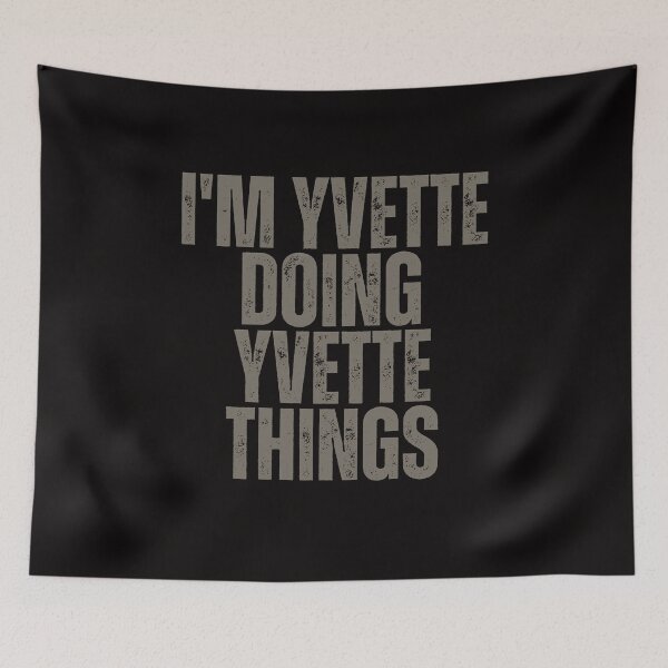 Item preview, I'M YVETTE DOING YVETTE THINGS Shirt Funny Christmas Gift Idea designed and sold by WeirdlyRare.