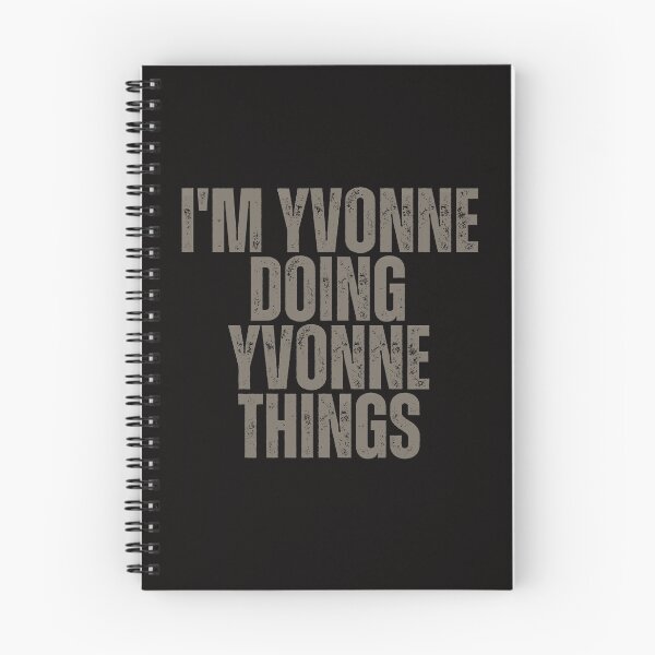 Item preview, I'M YVONNE DOING YVONNE THINGS Shirt Funny Christmas Gift Idea designed and sold by WeirdlyRare.