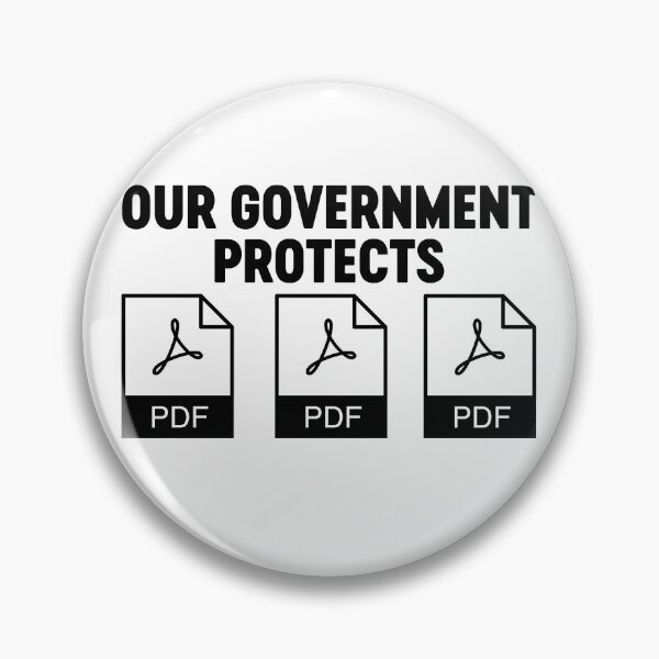 Artikelvorschau, Unsere Regierung schützt (lustiges PDF) entworfen und verkauft von gunaone-design.