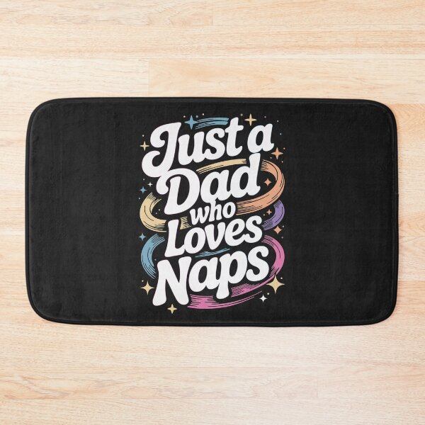 Item preview, DAD Nap Lover: Whimsical Typography Design designed and sold by cabana.space.