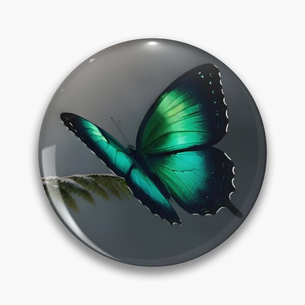 Item preview, Emerald butterfly with background  designed and sold by Szilbox.