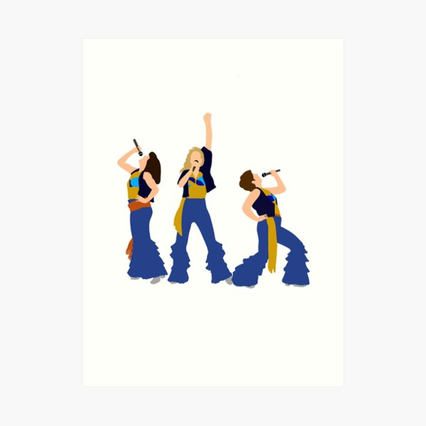 Donna and the Dynamos Young Art Print