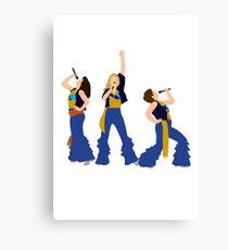 Donna and the Dynamos Young Canvas Print