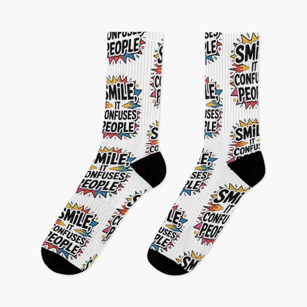 Item preview, Smile It Confuses People Funny Classic T-shirt designed and sold by PaulaArtworks.