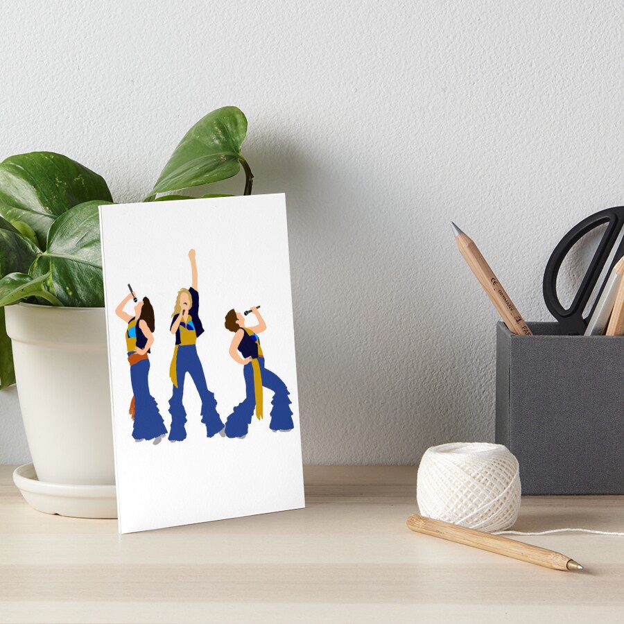 Donna and the Dynamos Young Art Board Print