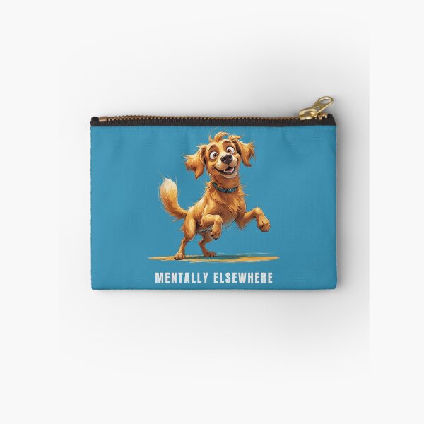 Item preview, Mentally Elsewhere – Funny Dog Illustration designed and sold by PAPIRO SIGLO XXI.