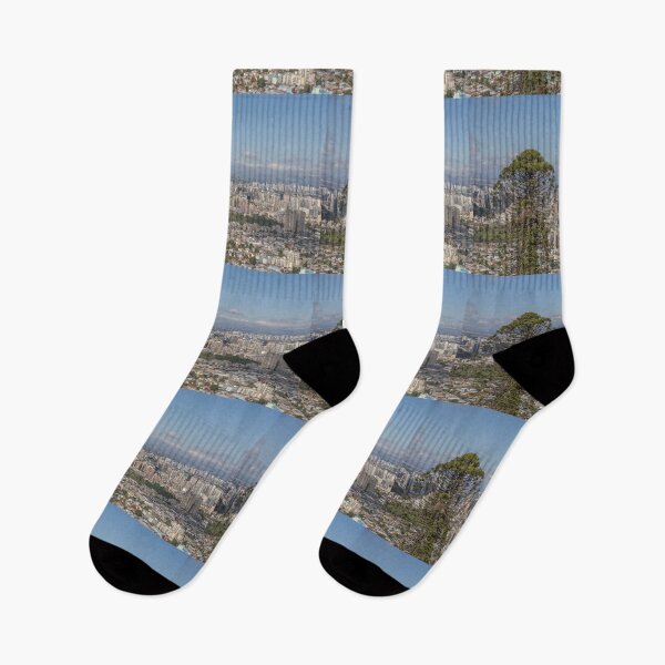 Item preview, Chile. Santiago. Cityscape. View from San Cristóbal Hill.  designed and sold by vadim19.