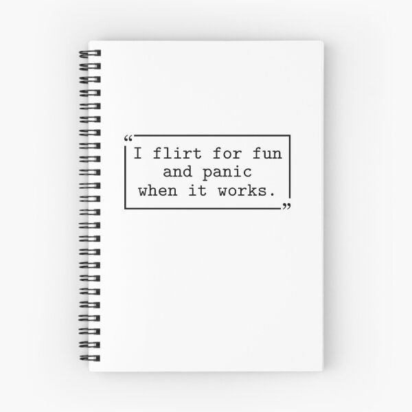 Item preview, I flirt for fun and panic when it works designed and sold by gunaone-design.