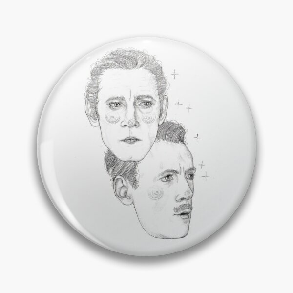 Item preview, Holmes & Watson ~ John Barrymore and Roland Young designed and sold by hauntingofmolly.
