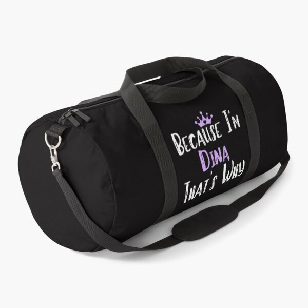 Item preview, Because I'm Dina That's Why Funny Women's Gift designed and sold by WeirdlyRare.