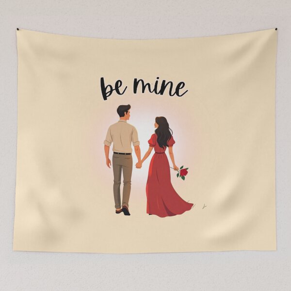 Item preview, Be Mine - Romantic Couple Walking into the Light designed and sold by PriyaMagic.