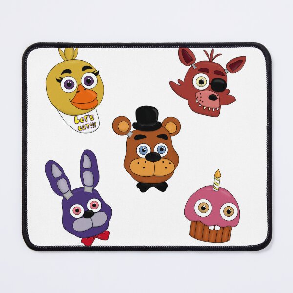 Item preview, FNAF 1 Characters stickers designed and sold by blumiarts.