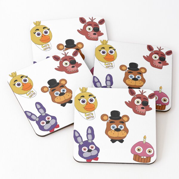 Item preview, FNAF 1 Characters stickers designed and sold by blumiarts.
