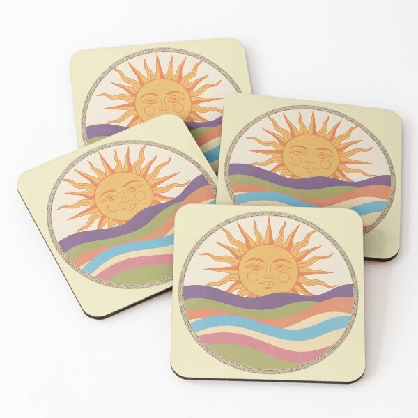 Item preview, Retro Layered Sunset 70s designed and sold by LMDIGITAL6.