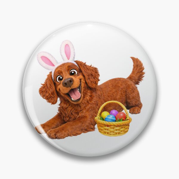 Item preview, Easter Irish Setter designed and sold by Sillytoe.