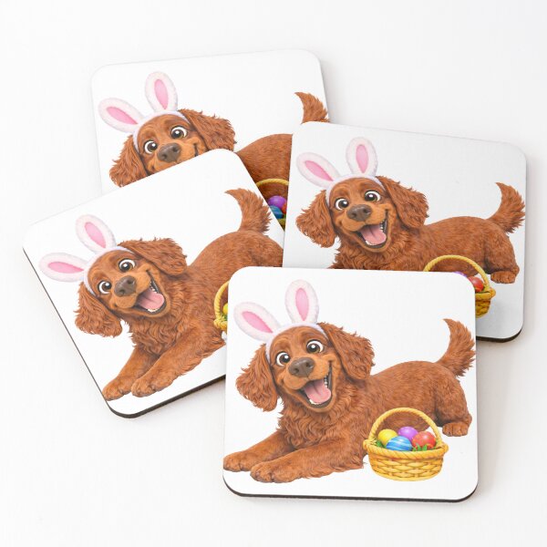 Item preview, Easter Irish Setter designed and sold by Sillytoe.