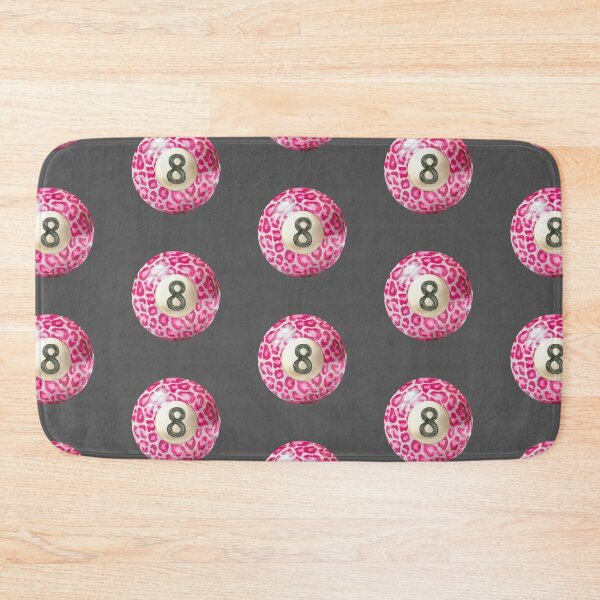 Item preview, Pink leopard 8 ball designed and sold by MendaciousMina.