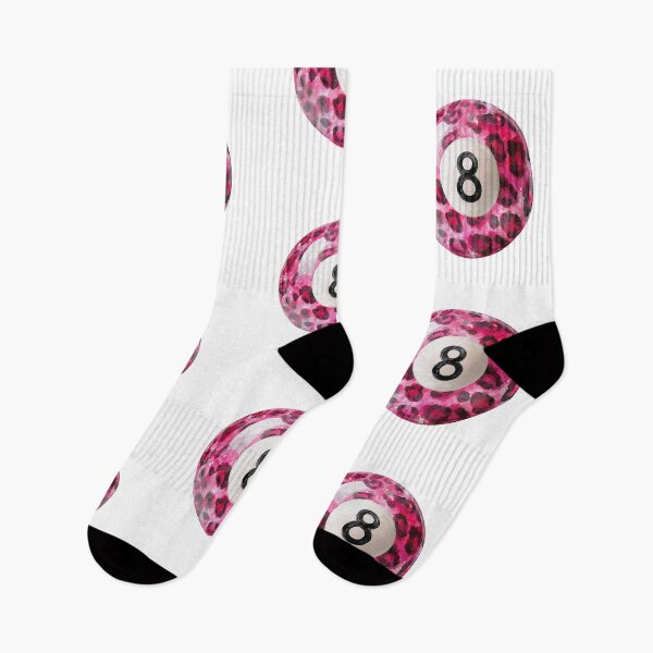 Item preview, Pink leopard 8 ball designed and sold by MendaciousMina.