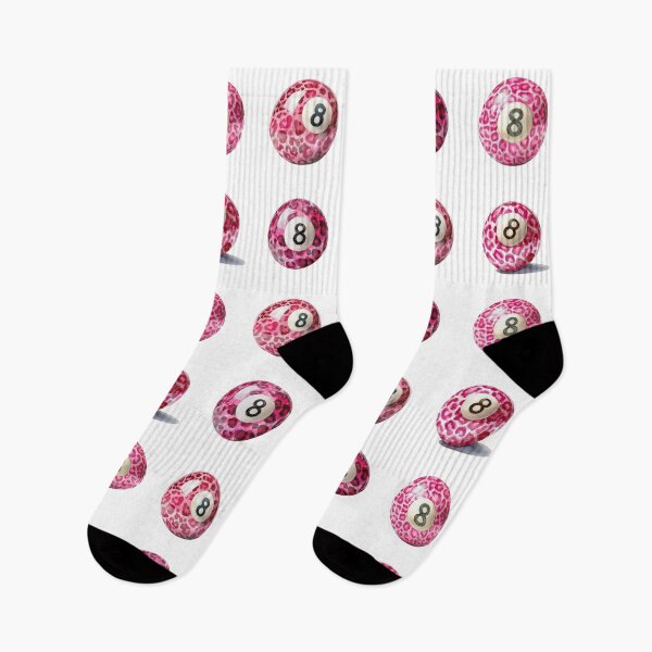 Item preview, Mini Pink leopard 8 balls sticker pack designed and sold by MendaciousMina.