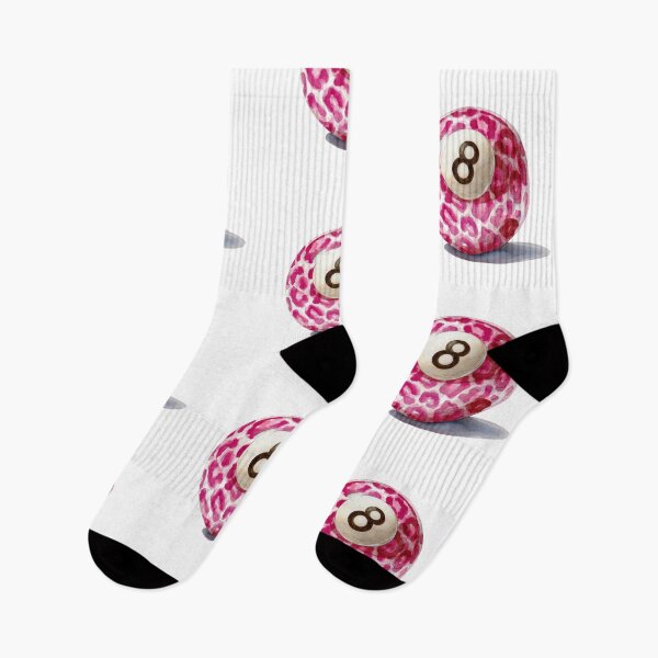 Item preview, Pink leopard 8 ball designed and sold by MendaciousMina.