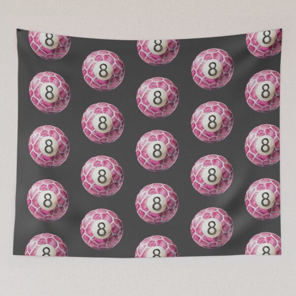 Item preview, Pink giraffe 8 ball designed and sold by MendaciousMina.