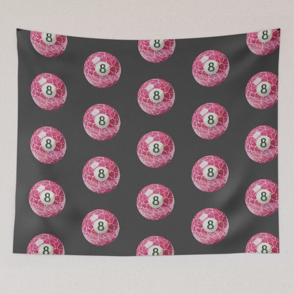 Item preview, Pink giraffe 8 ball designed and sold by MendaciousMina.