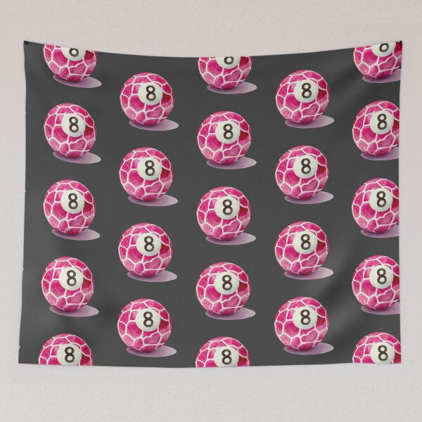 Item preview, Pink giraffe 8 ball designed and sold by MendaciousMina.