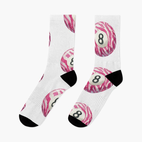 Item preview, Pink zebra print 8 ball designed and sold by MendaciousMina.