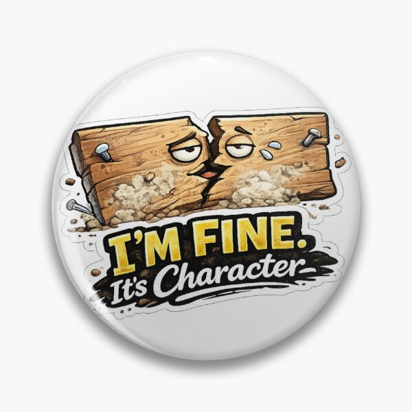 Item preview, I'm Fine. It's Character designed and sold by 2Guys2Hammers.