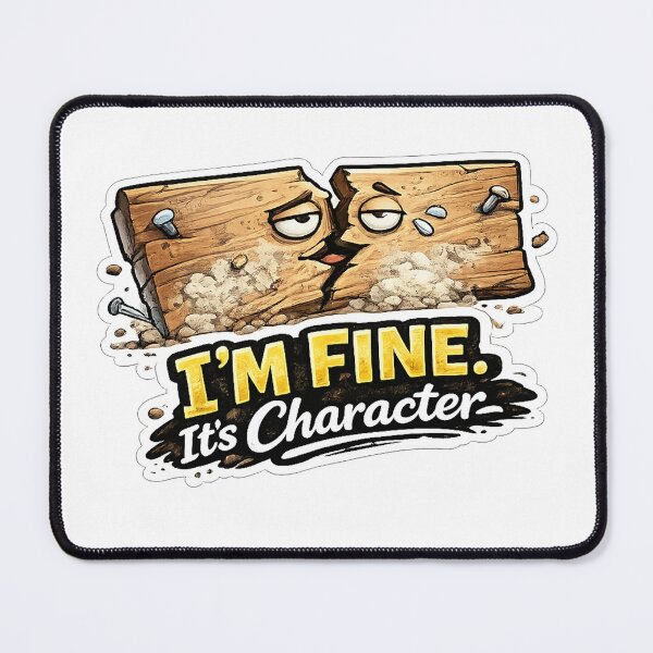 Item preview, I'm Fine. It's Character designed and sold by 2Guys2Hammers.