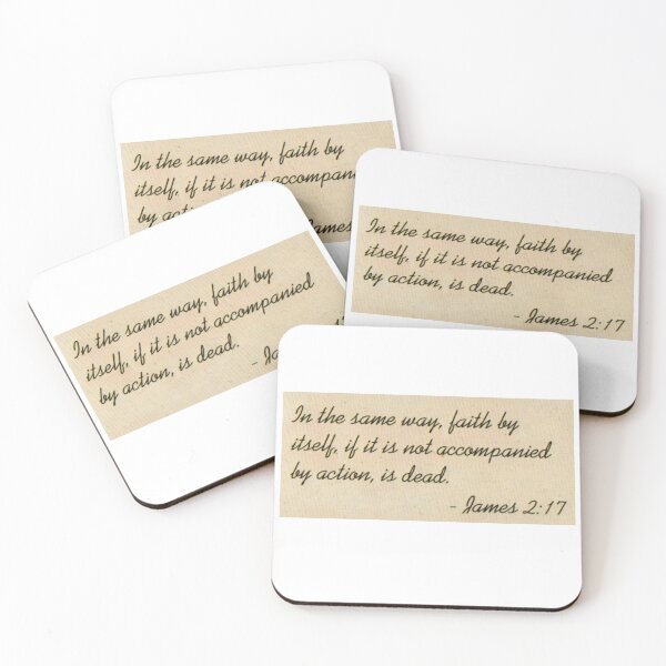 Item preview, James 2:17 designed and sold by di-Vera-Rosati.