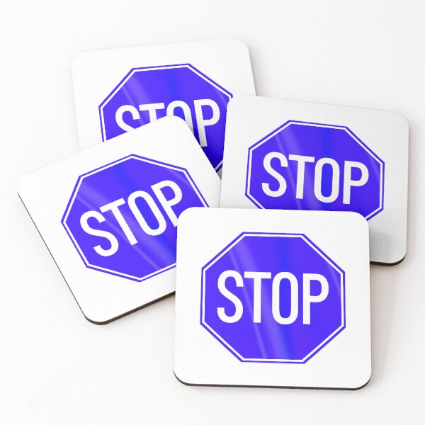 Item preview, Blue Stop Sign designed and sold by Normbot2000.