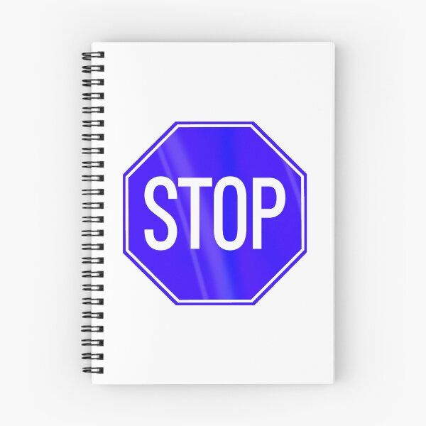 Item preview, Blue Stop Sign designed and sold by Normbot2000.