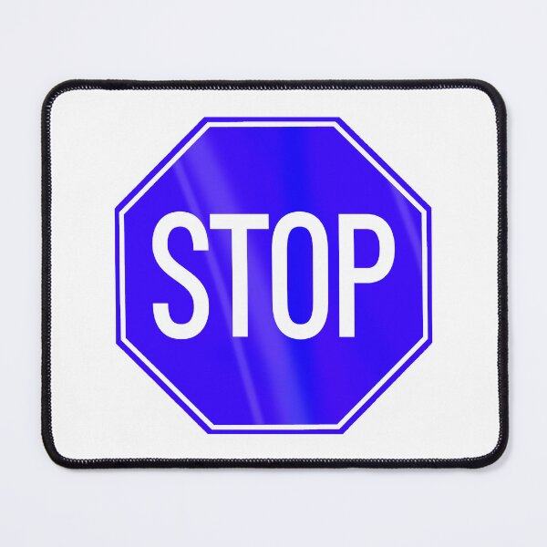 Item preview, Blue Stop Sign designed and sold by Normbot2000.