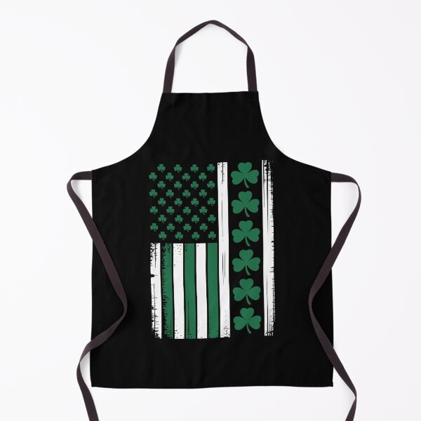 Item preview, US American Flag with Shamrocks for St Patricks Day designed and sold by MuniraWearify.