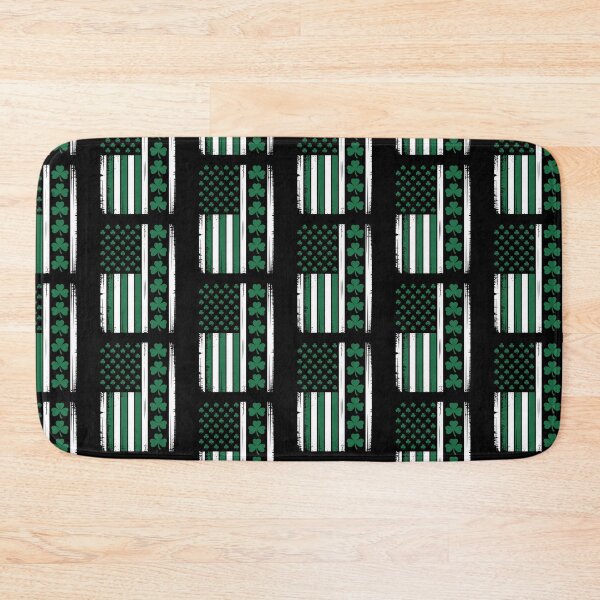 Item preview, US American Flag with Shamrocks for St Patricks Day designed and sold by MuniraWearify.