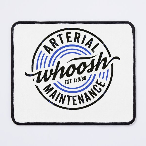 Item preview, Arterial Whoosh Vascular Health Shirt | Hypertension Awareness Gift | Cardiology & Nephrology RN Apparel | Blood Pressure 120/80 Tee designed and sold by EquanimiTee.