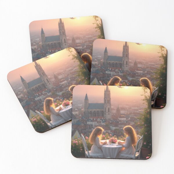 Item preview, A heavenly breakfast in the rays of dawn. designed and sold by KunstGeist.