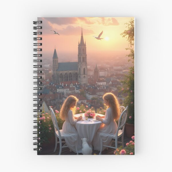 Item preview, A heavenly breakfast in the rays of dawn. designed and sold by KunstGeist.