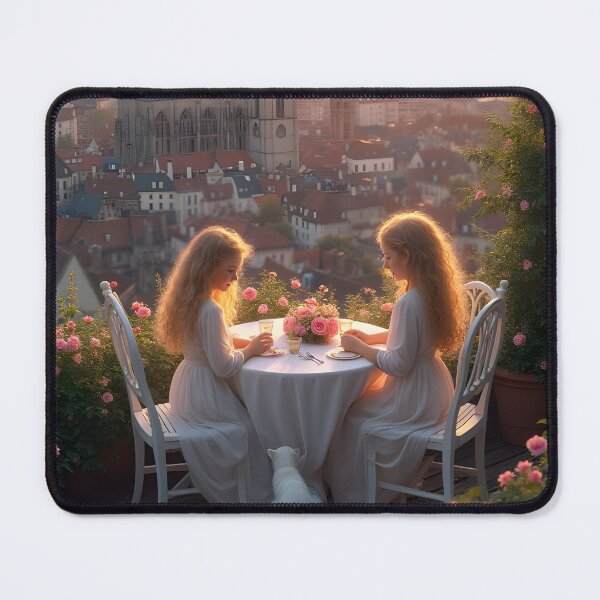 Item preview, A heavenly breakfast in the rays of dawn. designed and sold by KunstGeist.