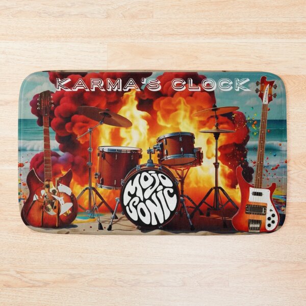 Item preview, Mojosonic - Burning beach Drum Kit and guitars designed and sold by Kludoman.