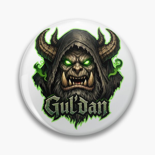 Item preview, Blizzard World of Warcraft - Gul'dan designed and sold by PixelArtPeel.