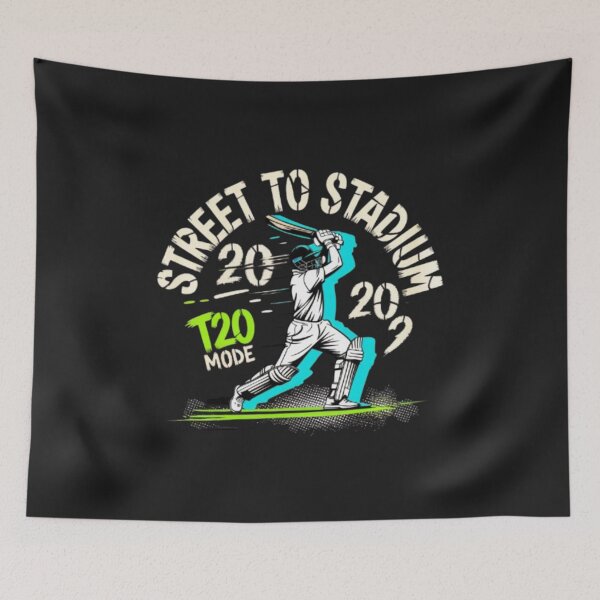 Item preview, Smash Mode ON – T20 Cricket Design designed and sold by dortmond.
