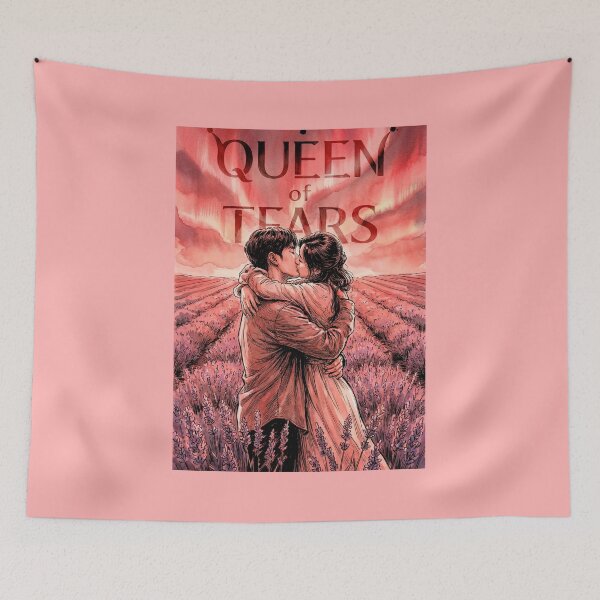 Item preview, Queen of Tears  K-drama tv show poster designed and sold by PatyEmiko.