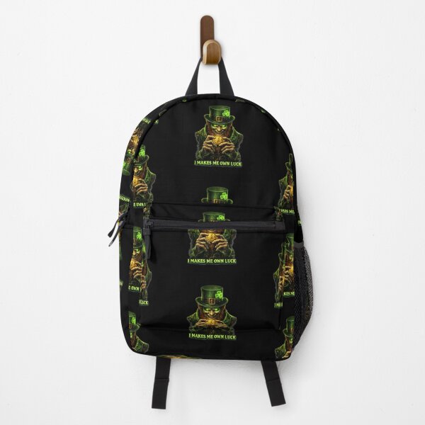 Item preview, Makes Me Own Luck – Evil Leprechaun designed and sold by MACodDesigns.
