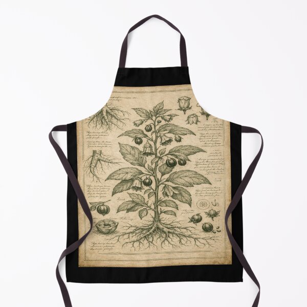 Item preview, Botanical Engraving Illustration – Gift for Book Lovers • Dark Academia Engraving designed and sold by JacobKAurumhead.