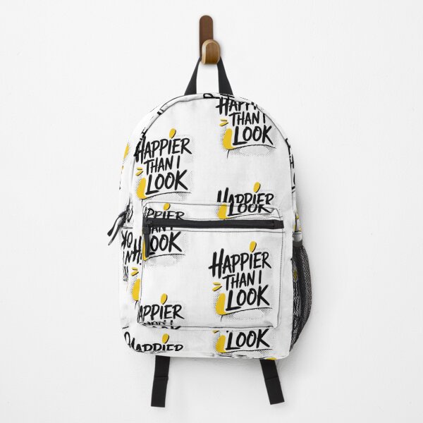 Item preview, Happier Than I Look Funny Classic T-shirt Essential T-shirt designed and sold by PaulaArtworks.