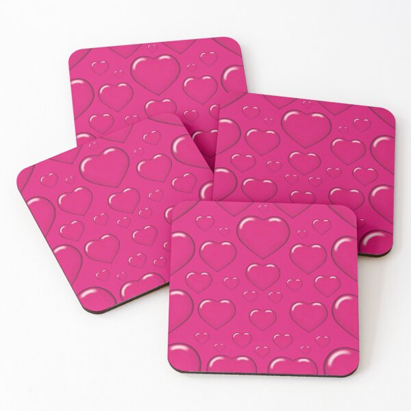 Item preview, Pattern of pink hearts designed and sold by Cherevan.